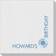 Corner Text with Welcome Aboard Design Linen Like Napkins Image 3 of 3